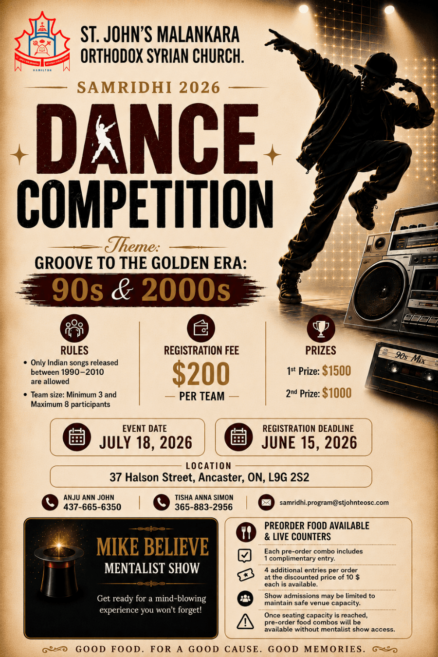 harvest festival dance competition